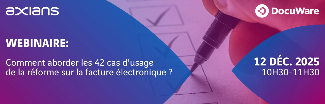 Webinaire DocuWare 42 Cas D'usage Facturation électronique