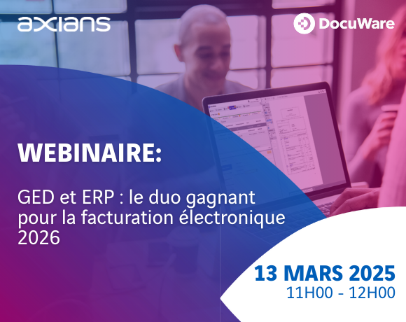 Webinaire GED Et ERP Pour La Facturation électronique 2026